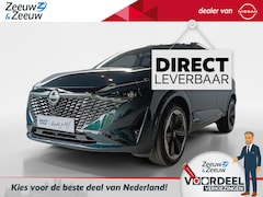 Nissan Qashqai - 1.5 e-Power N-Design Nu in prijs verlaagd + €6500, -- inruilpremie|Coldpack|Panoramisch da