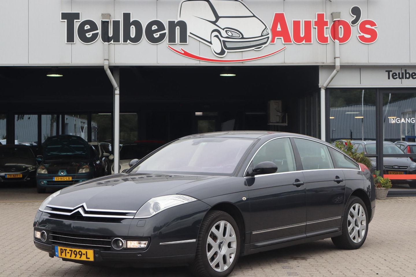 Citroën C6 - 2.7 HdiF V6 Exclusive 2.7 HdiF V6 Exclusive (TOP AUTO), Climate control, Lederen bekleding, Voor- en achter stoe - AutoWereld.nl