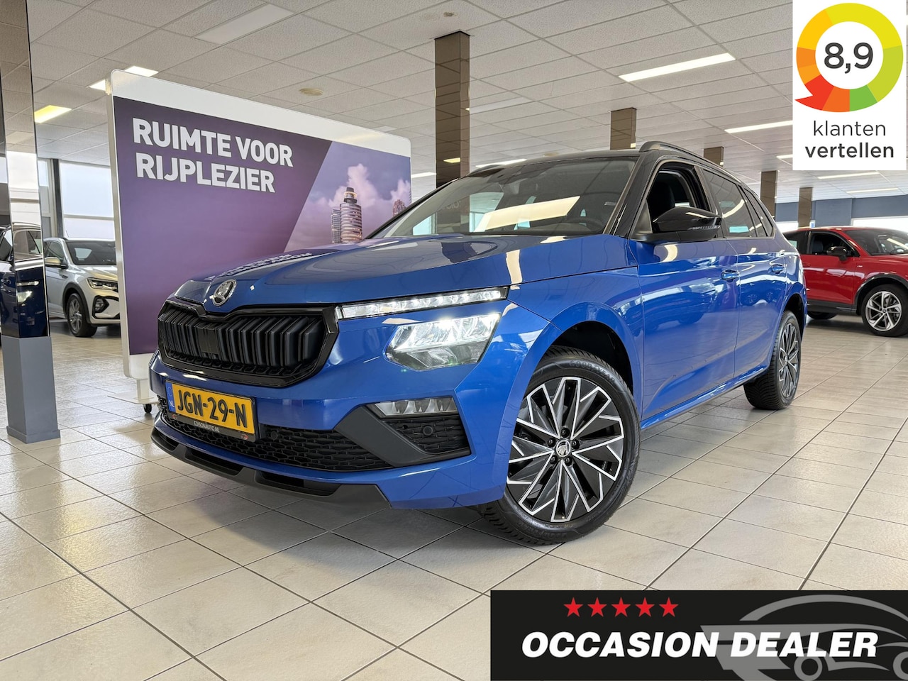 Skoda Kamiq - 1.5 TSI DSG 150PK Selection *LM17*CAM*CRUISE*LED* - AutoWereld.nl
