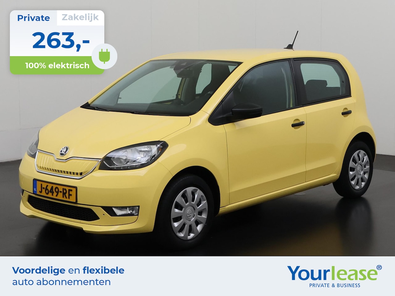 Skoda Citigo e-iV - EV Ambition | All-in 263,- Private Lease | Zondag Open! - AutoWereld.nl