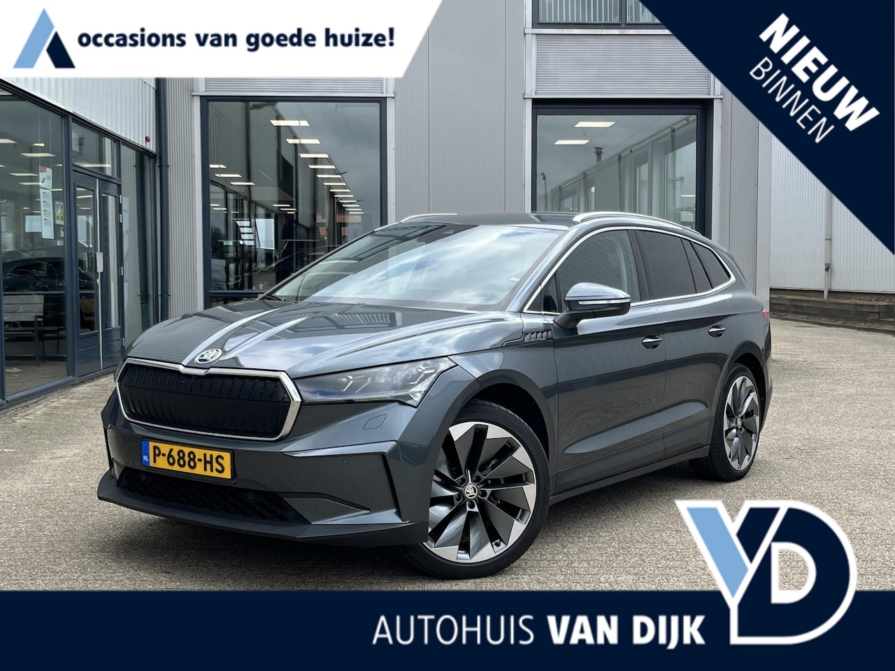 Skoda Enyaq iV - 60 | Navi/Adapt.Cruise/Clima/Stoel+Stuurverw./21"/Apple CarPlay - AutoWereld.nl