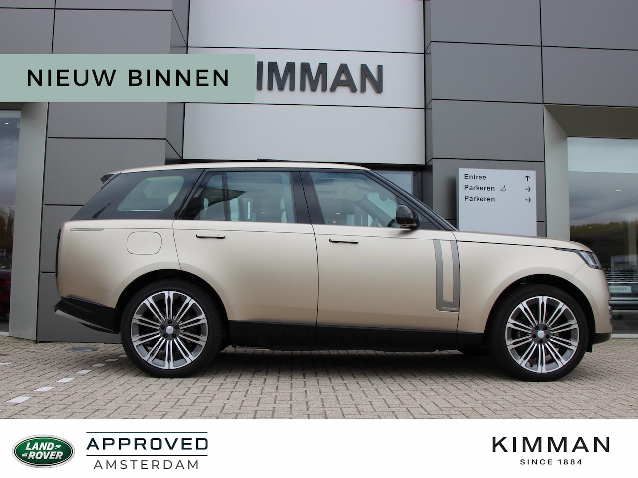 Land Rover Range Rover - P550e Autobiography *SUNSET GOLD SATIN* special paint - AutoWereld.nl