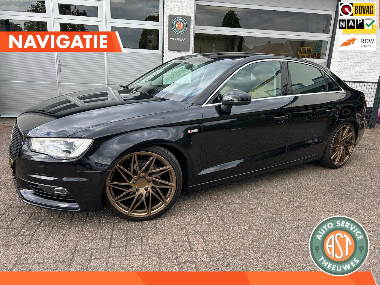 Audi A3 Limousine - 1.4 TFSI Ambition Pro Line S NAVI|CRUISE|CLIMATE|XENON - AutoWereld.nl
