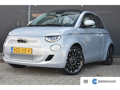 Fiat 500 C - La Prima 42 kWh DEMO-DEAL | Vol-Leder | Stoelverwarming | Adaptive Cruise | Dodehoek-Detec