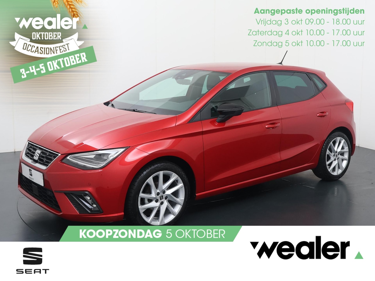 SEAT Ibiza - 1.0 EcoTSI FR | 95 PK | Parkeersensoren | LED verlichting | Apple Carplay/Android Auto | - AutoWereld.nl