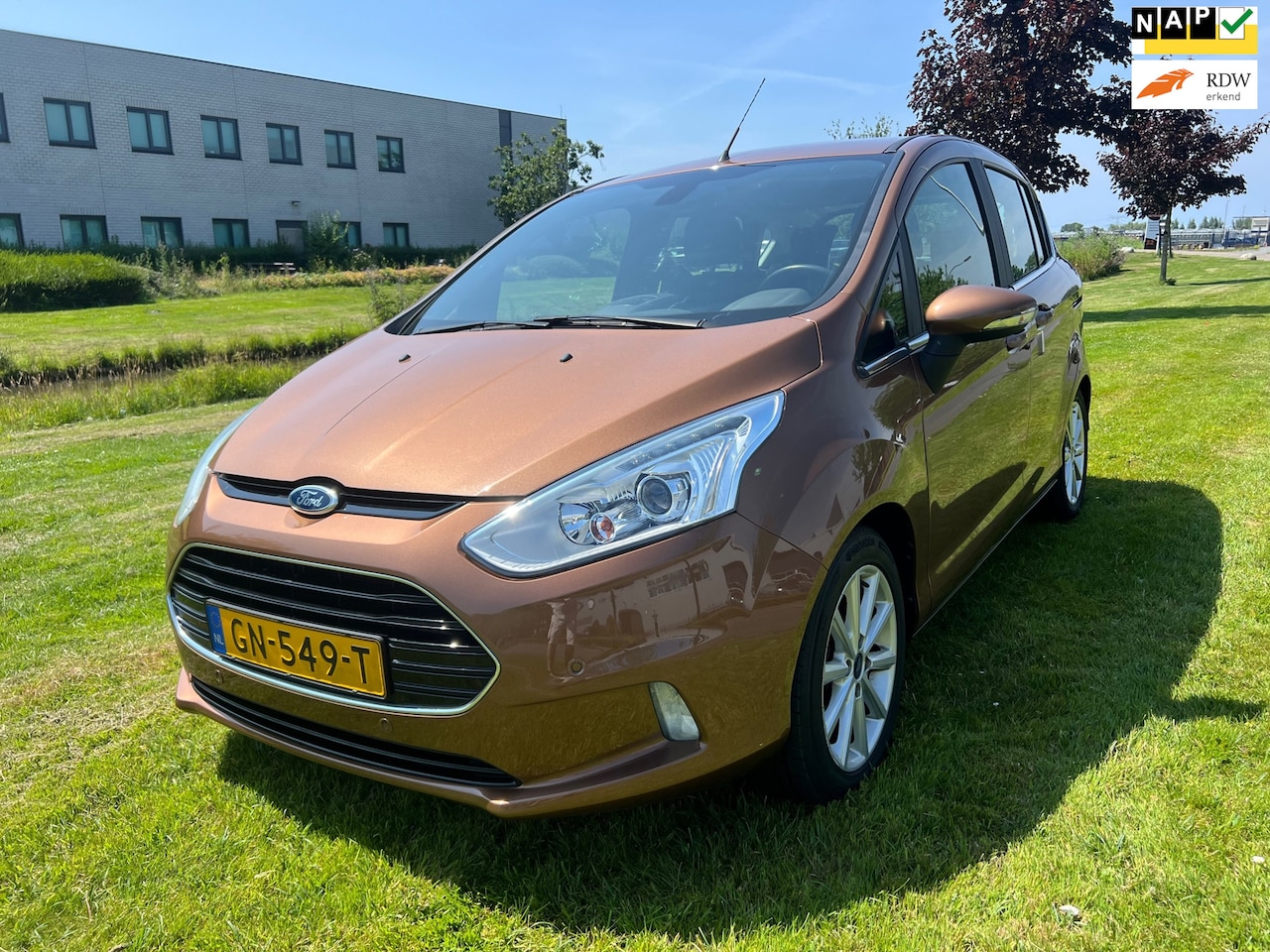 Ford B-Max - 2015* 1.0 EcoBoost Titanium * UNIEKE KM-STAND * AIRCO * 1STE EIGENAAR * NIEUWE APK * - AutoWereld.nl