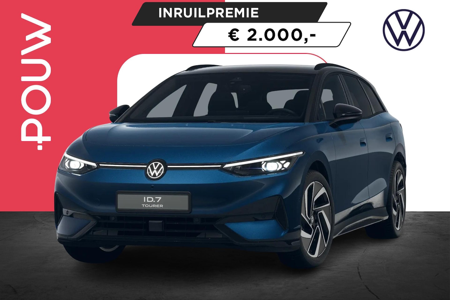 Volkswagen ID.7 Tourer - 286pk Pro Limited Edition 77 kWh | Interieur Pakket Style Plus | Trekhaak - AutoWereld.nl
