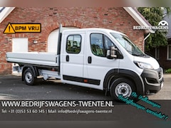 Fiat Ducato - 2.2 Mjet 140 pk Dubbel Cabine va 419, - p/m 7-Zits Pick Up/Open Laadbak LxBxH 330x202x40 c