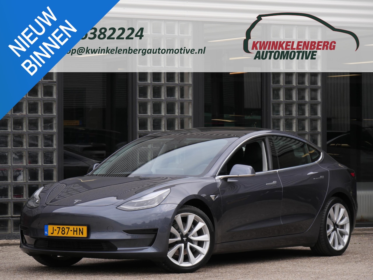 Tesla Model 3 - RWD PLUS 60kWh/ 19INCH VELGEN/ PREMIUM AUDIO - AutoWereld.nl