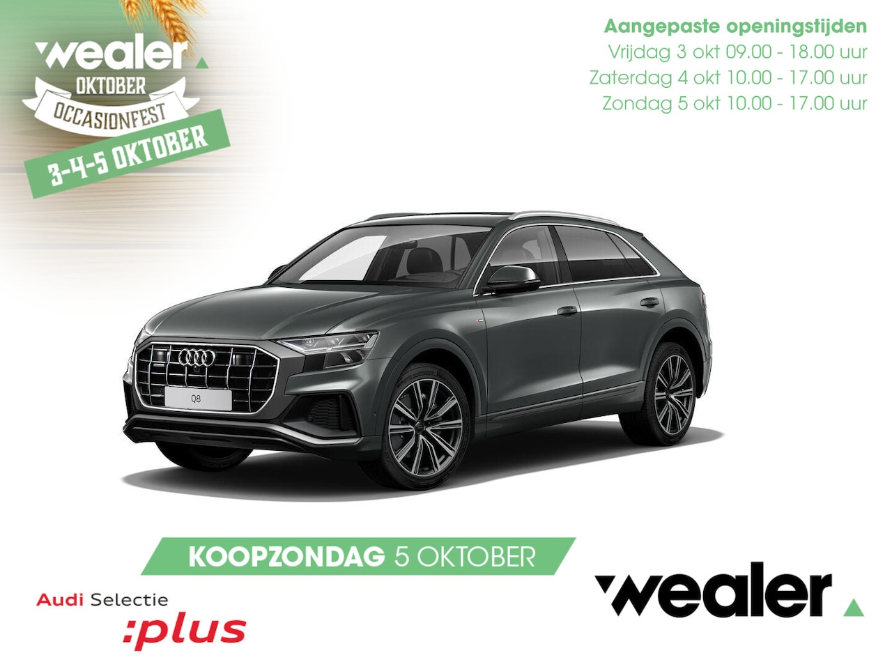 Audi Q8 - 55 TFSI quattro Pro Line Plus | 340 PK | Automaat | Adaptive Cruisecontrol | Stoelverwarmi - AutoWereld.nl