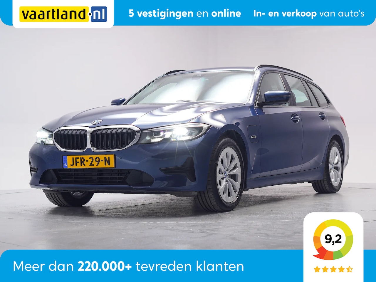 BMW 3-serie Touring - 320e High Executive Sport Aut. [ Leder Stoelverwarming Hifi prof. ] - AutoWereld.nl