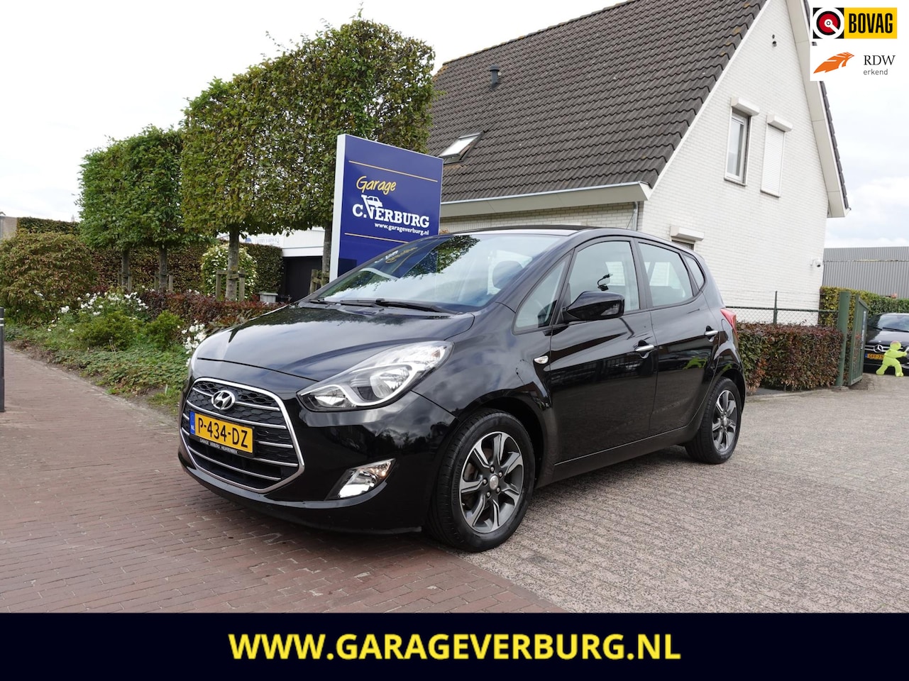 Hyundai ix20 - 1.6i Premium Automaat (Airco,Trekhaak,Stoel+stuurverwarming,PDC,Lm velgen) - AutoWereld.nl