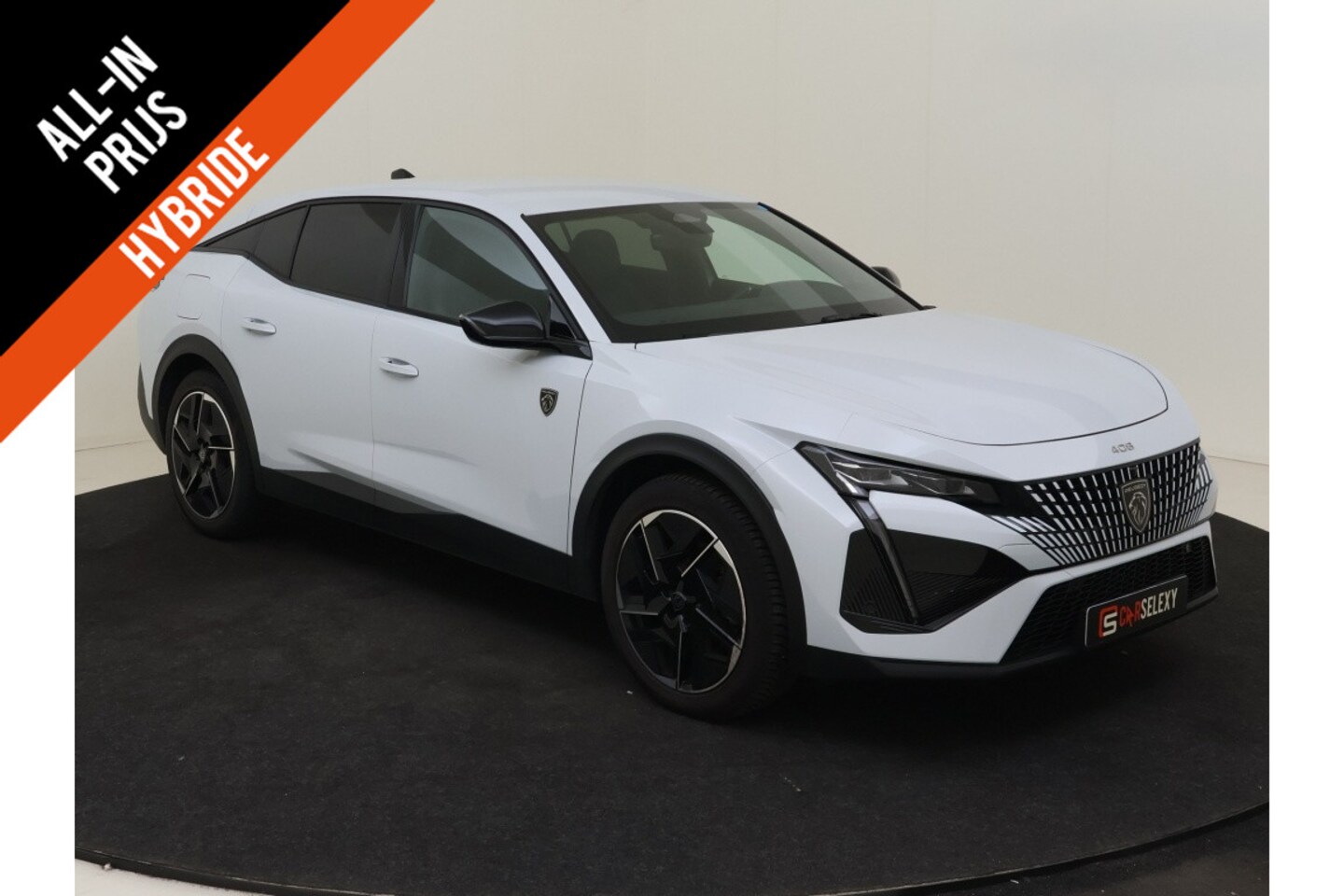 Peugeot 408 - 1.6 HYbrid GT 180 Leder 3-D cockpit 360 Camera - AutoWereld.nl