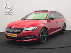 Skoda Superb Combi - 1.4 TSI iV Sportline Business Plug In Hybrid 218pk Dealer O.H PHEV | Trekhaak Af Fabriek |