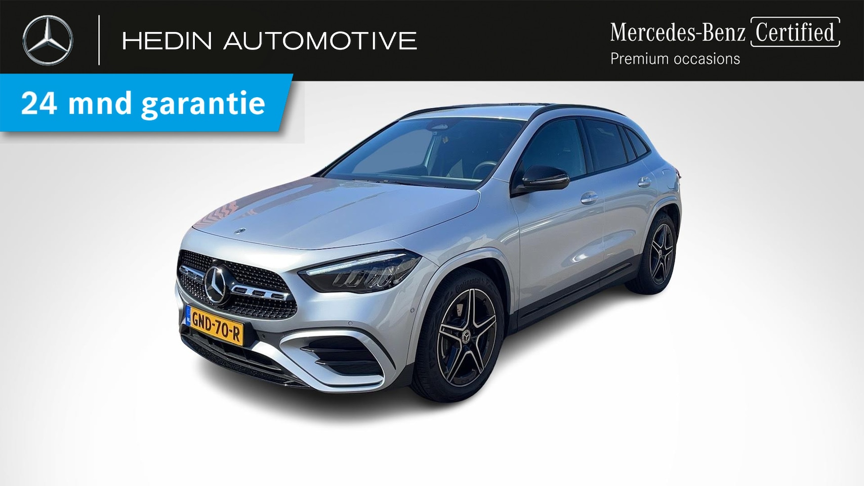 Mercedes-Benz GLA-Klasse - GLA 180 Automaat Star Edition AMG Line | Nightpakket | Trekhaak | Stoelverwarming | LED | - AutoWereld.nl