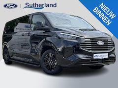 Ford Transit Custom - 320 2.5 PHEV L2H1 Black Platinum DC | Dubbele cabine Snoeks leder | Full led | Dubbele zij