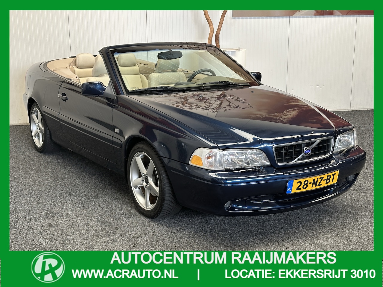 Volvo C70 - CONVERIBLE 2.0 T TOURER BLACK YOUNGTIMER !!! CLIMATE CONTROL STOELVERWARMING ELEKTRISCHE K - AutoWereld.nl
