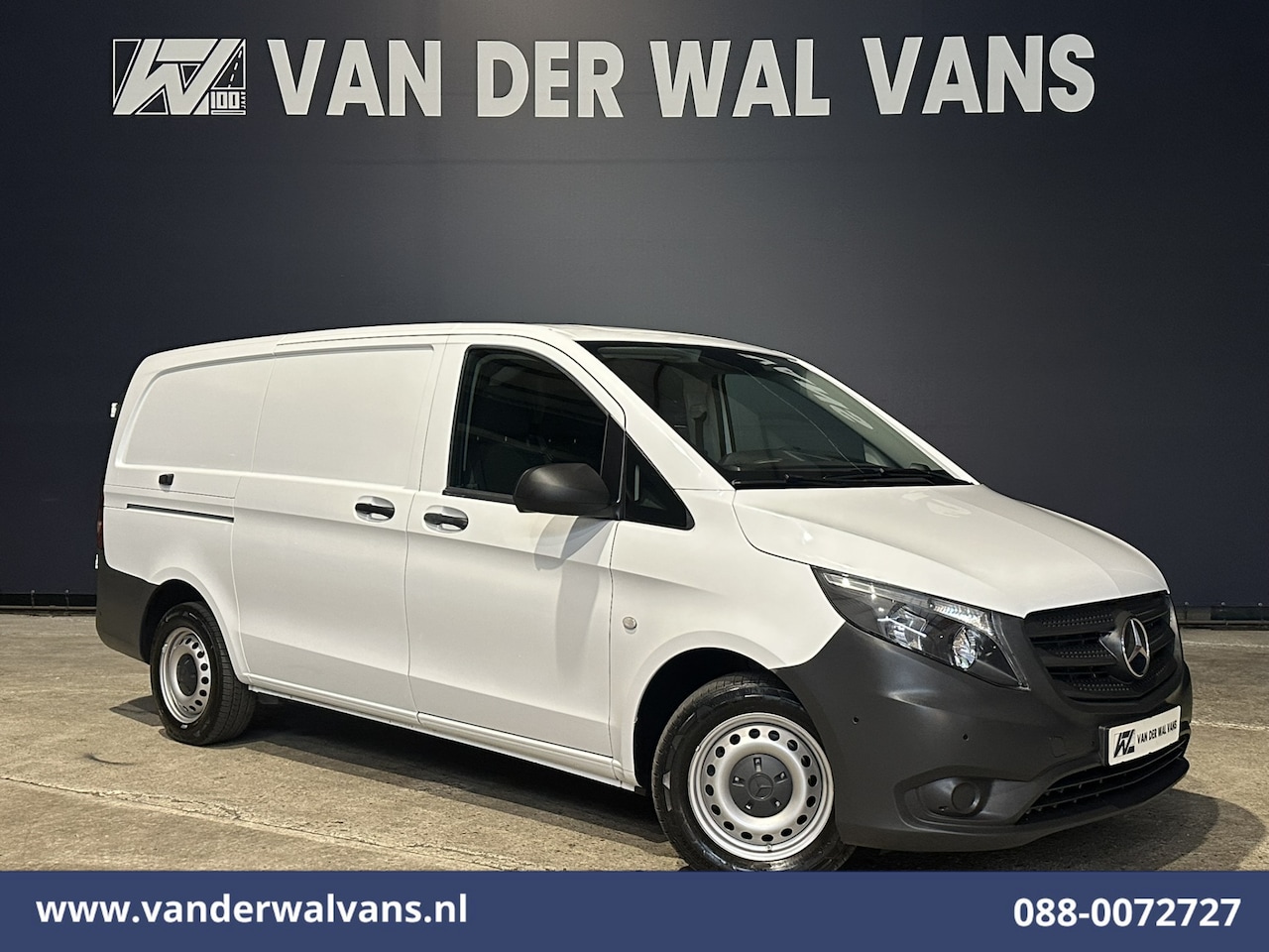 Mercedes-Benz Vito - 116 CDI 164pk L2H1 Euro6 Airco | Camera | Apple Carplay | Android Auto | Cruisecontrol Sto - AutoWereld.nl