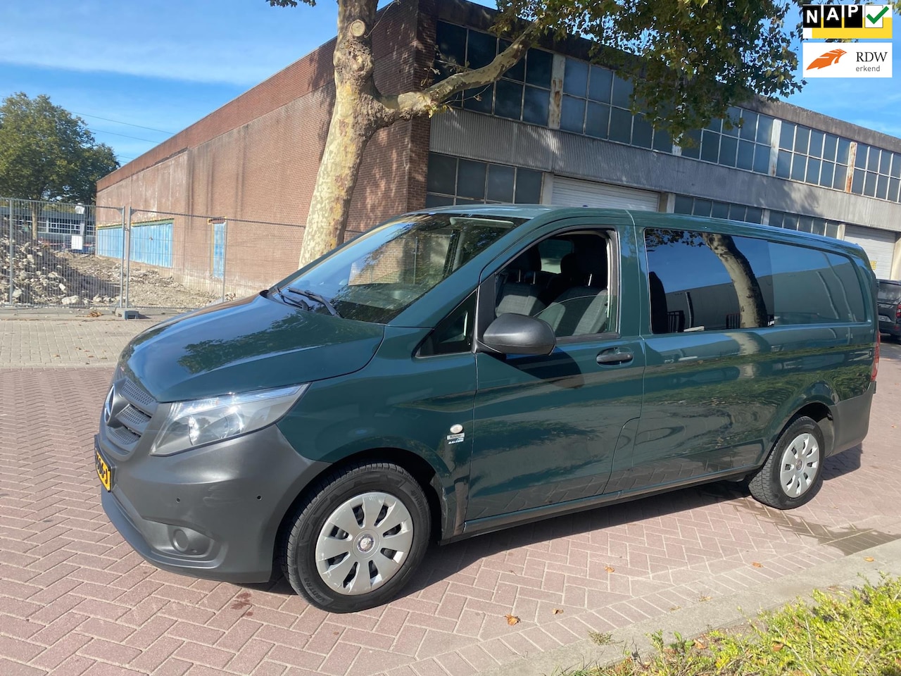 Mercedes-Benz Vito - 114 CDI Lang DC * 1e Eigenaar * Airco/Clima * 2015 * PDC * 6Zits * Euro5 * 100KW=136PK * A - AutoWereld.nl