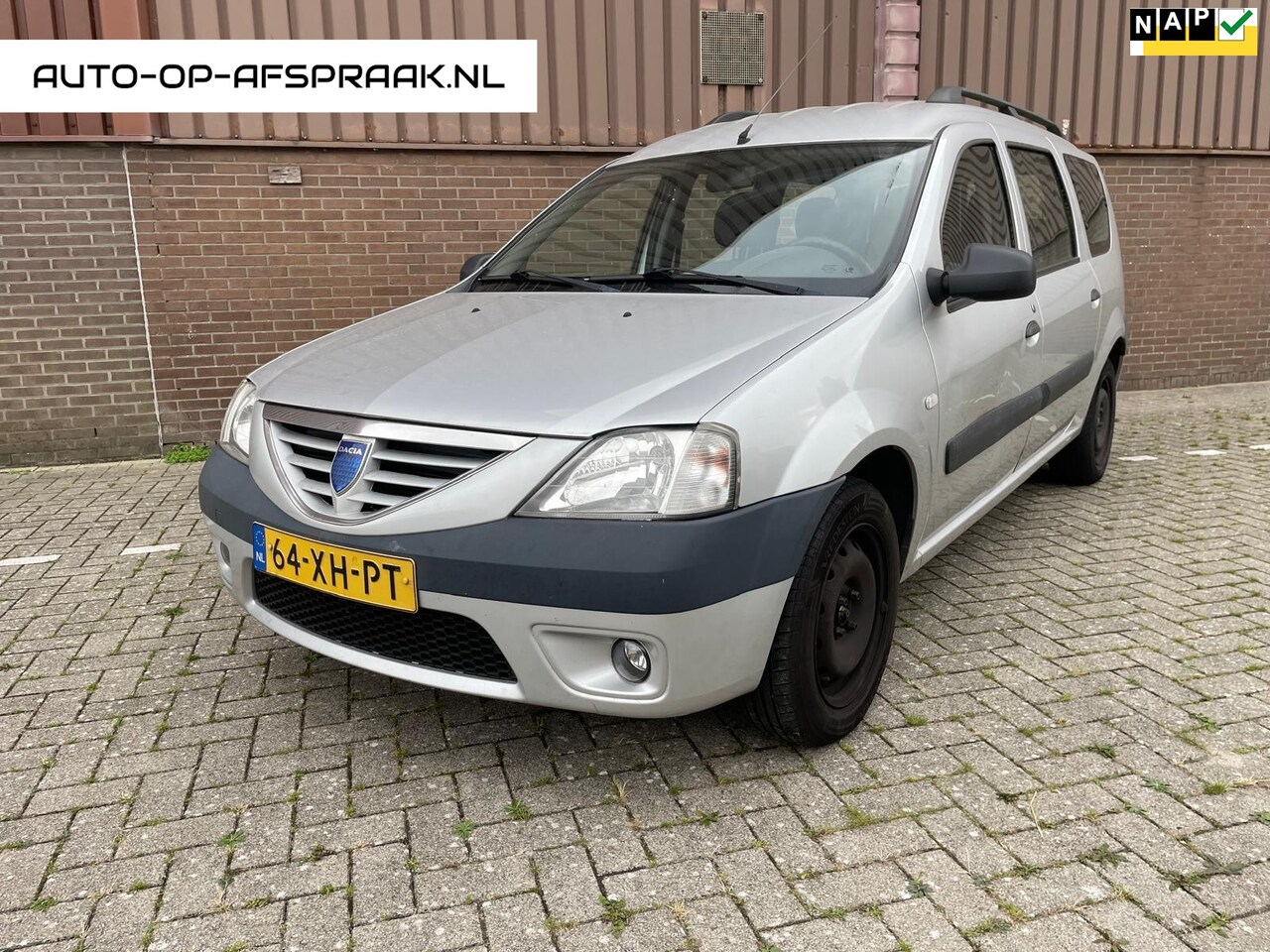 Dacia Logan MCV - 1.6-16V Lauréate 7p. Airco 7persoons APK 2026 - AutoWereld.nl
