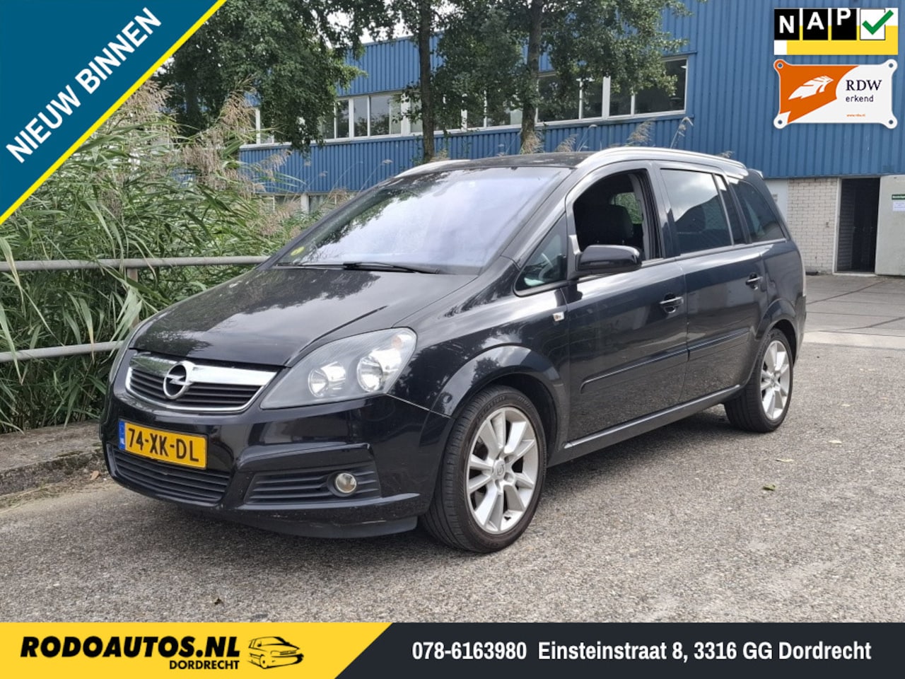 Opel Zafira - 2.2 Temptation 7-Persoons Nieuwe APK - AutoWereld.nl