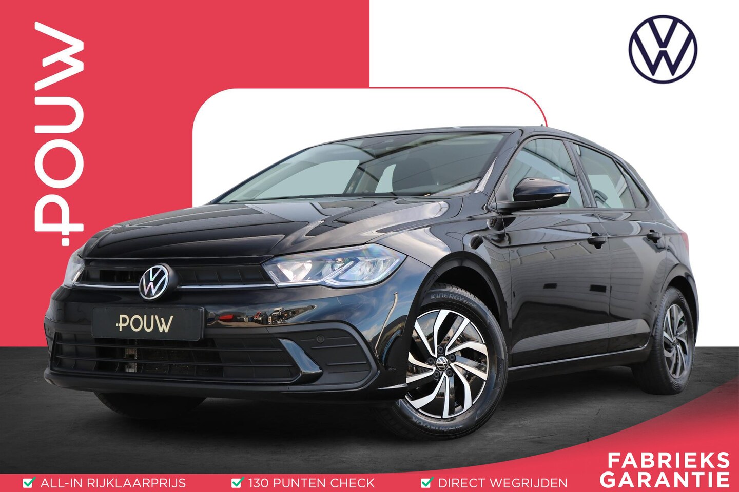 Volkswagen Polo - 1.0 TSI 95pk Life | Trekhaak | App Connect | Airco | Parkeersensoren - AutoWereld.nl