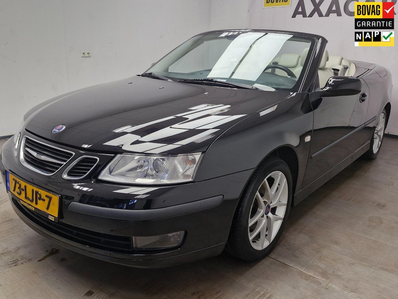 Saab 9-3 Cabrio - 1.8t Linear BOVAG GARANTIE ! NETTE FRISSE AUTO ! - AutoWereld.nl