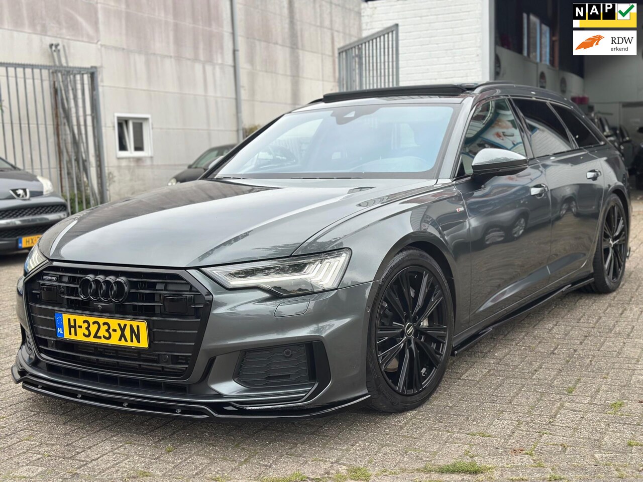 Audi A6 Avant - 55 TFSI|Quattro|Design|ProLine|Plus|BomVoll|Luchtvering|Maxton|Matrix|Meedraainde Achterwi - AutoWereld.nl