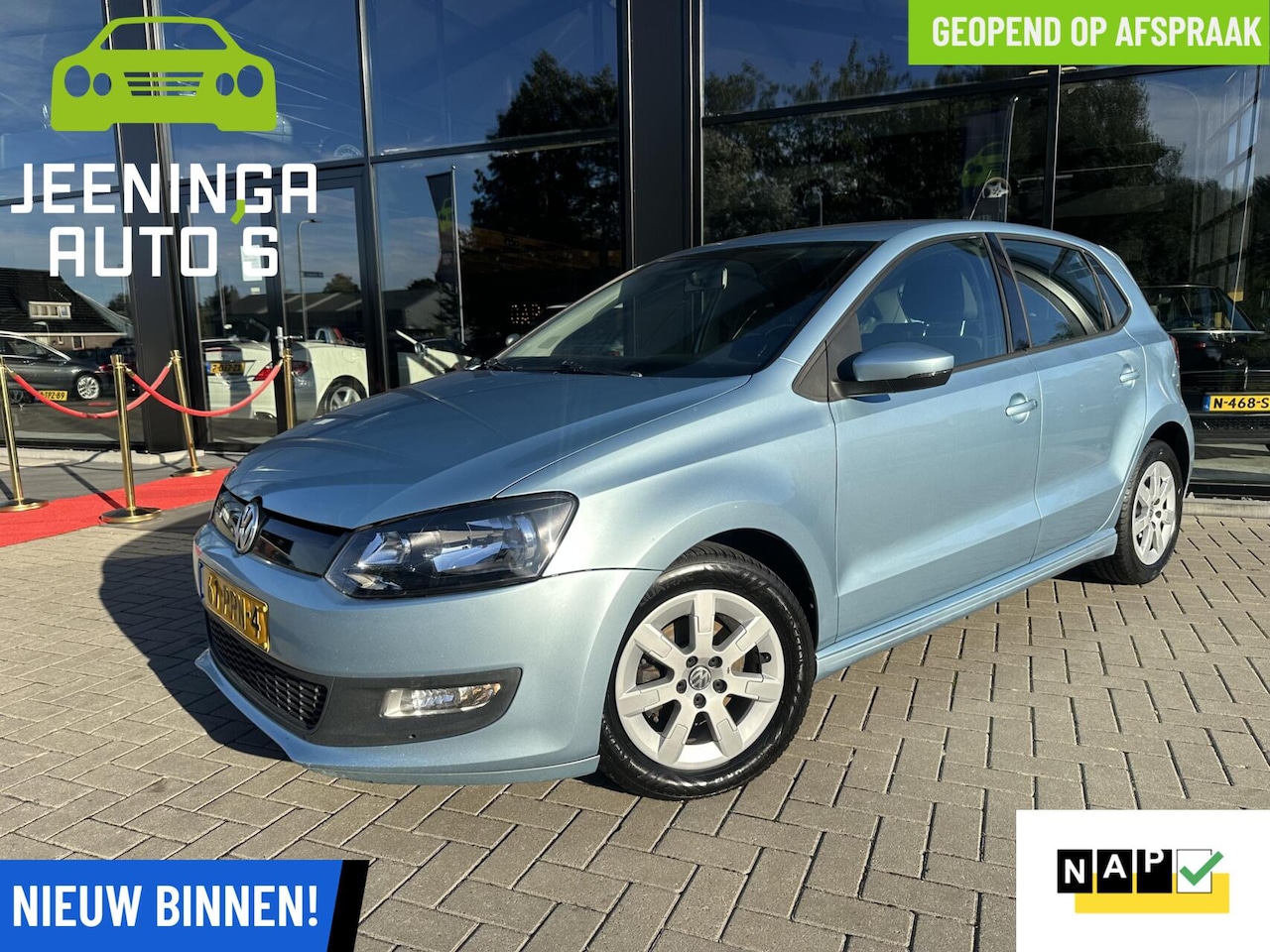 Volkswagen Polo - 1.2 TDI BlueMotion Comfortline|Navi|Trekhaak|Airco - AutoWereld.nl