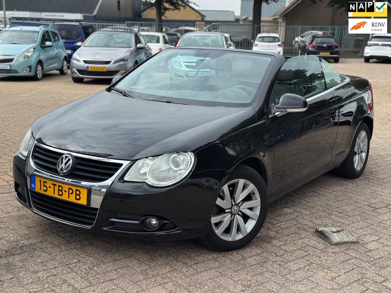 Volkswagen Eos - 2.0-16v FSI CABRIO PANO CRUISE CTRL CLIMA - AutoWereld.nl