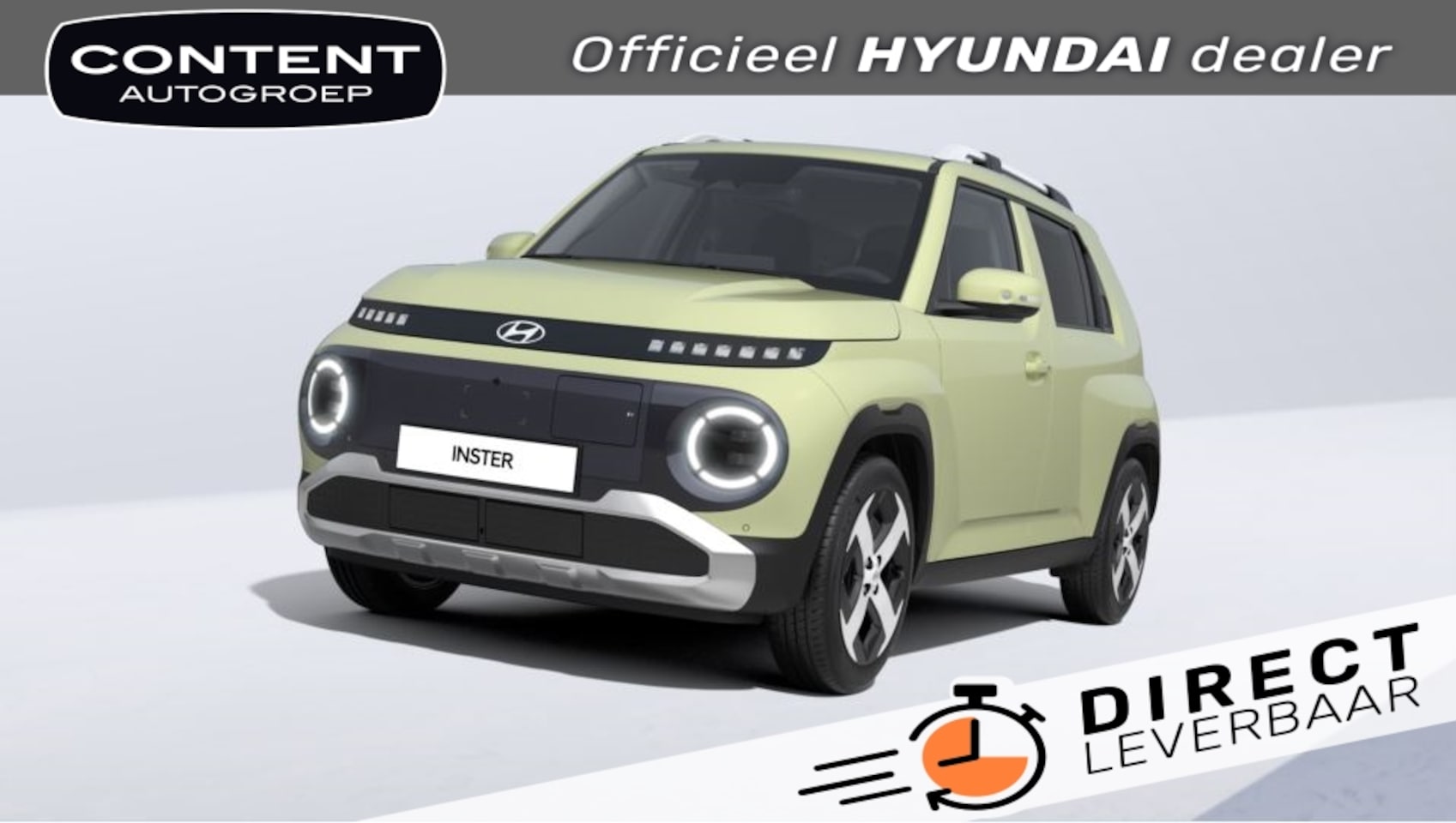Hyundai Inster - 49 kWh 115pk 4-zits Evolve I Voorraad voordeel - AutoWereld.nl