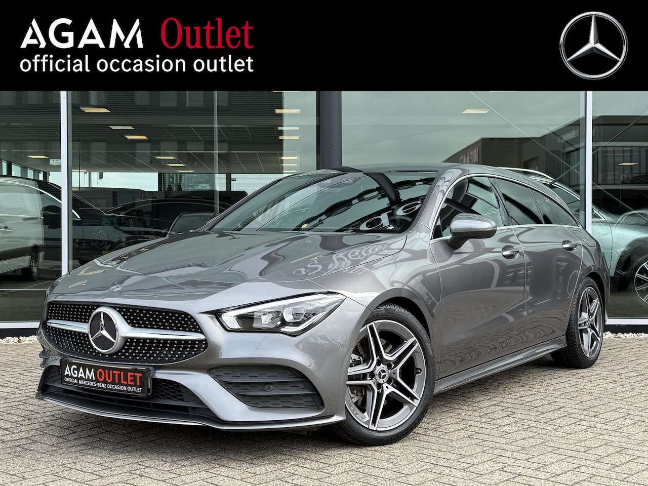 Mercedes-Benz CLA-klasse Shooting Brake - 200 Business Solution AMG Panorama dak | or. NL auto | Dealer onderhouden - AutoWereld.nl