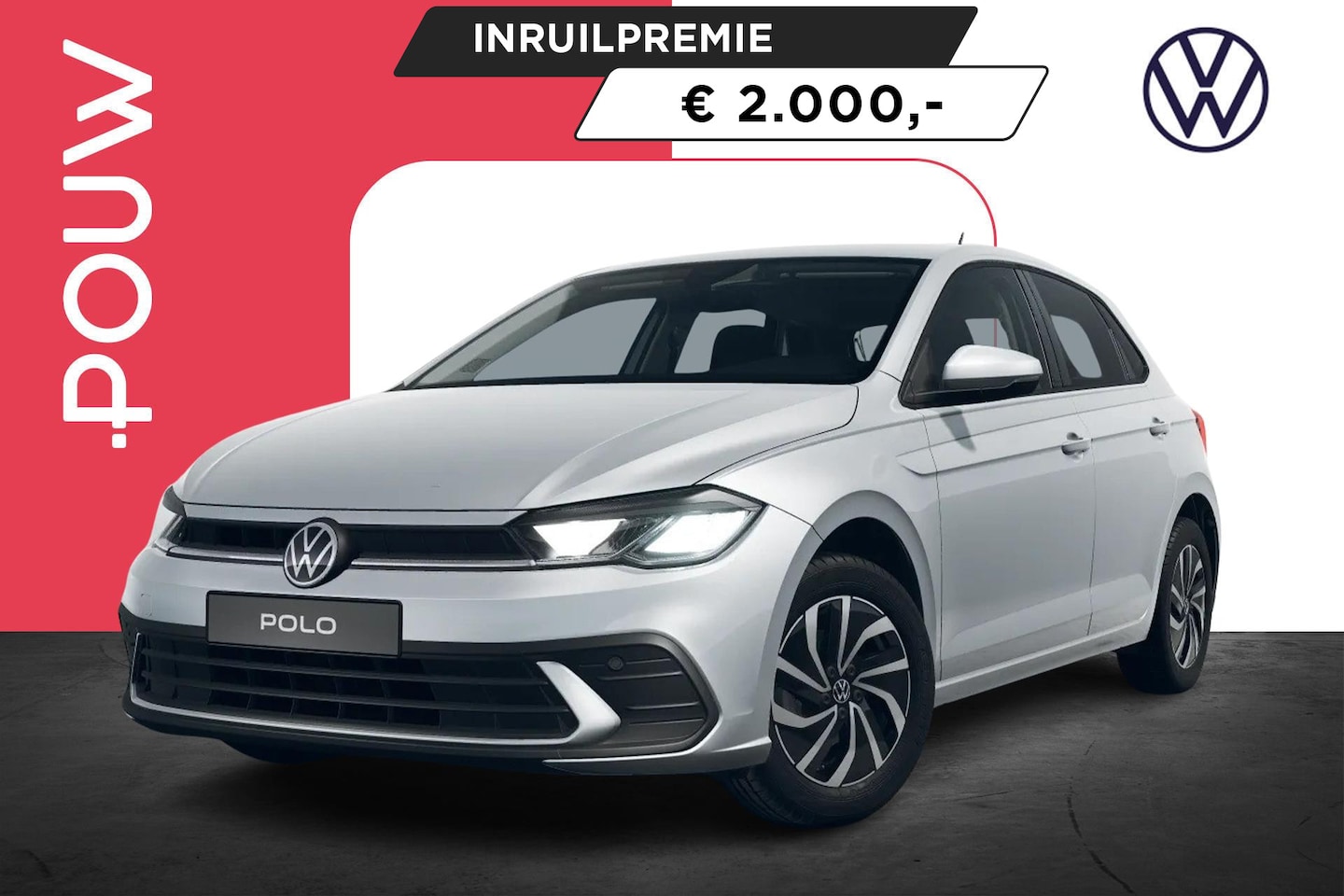 Volkswagen Polo - 1.0 TSI 95pk Life Edition | LMV 15'' | Cruise Control Adaptief - AutoWereld.nl