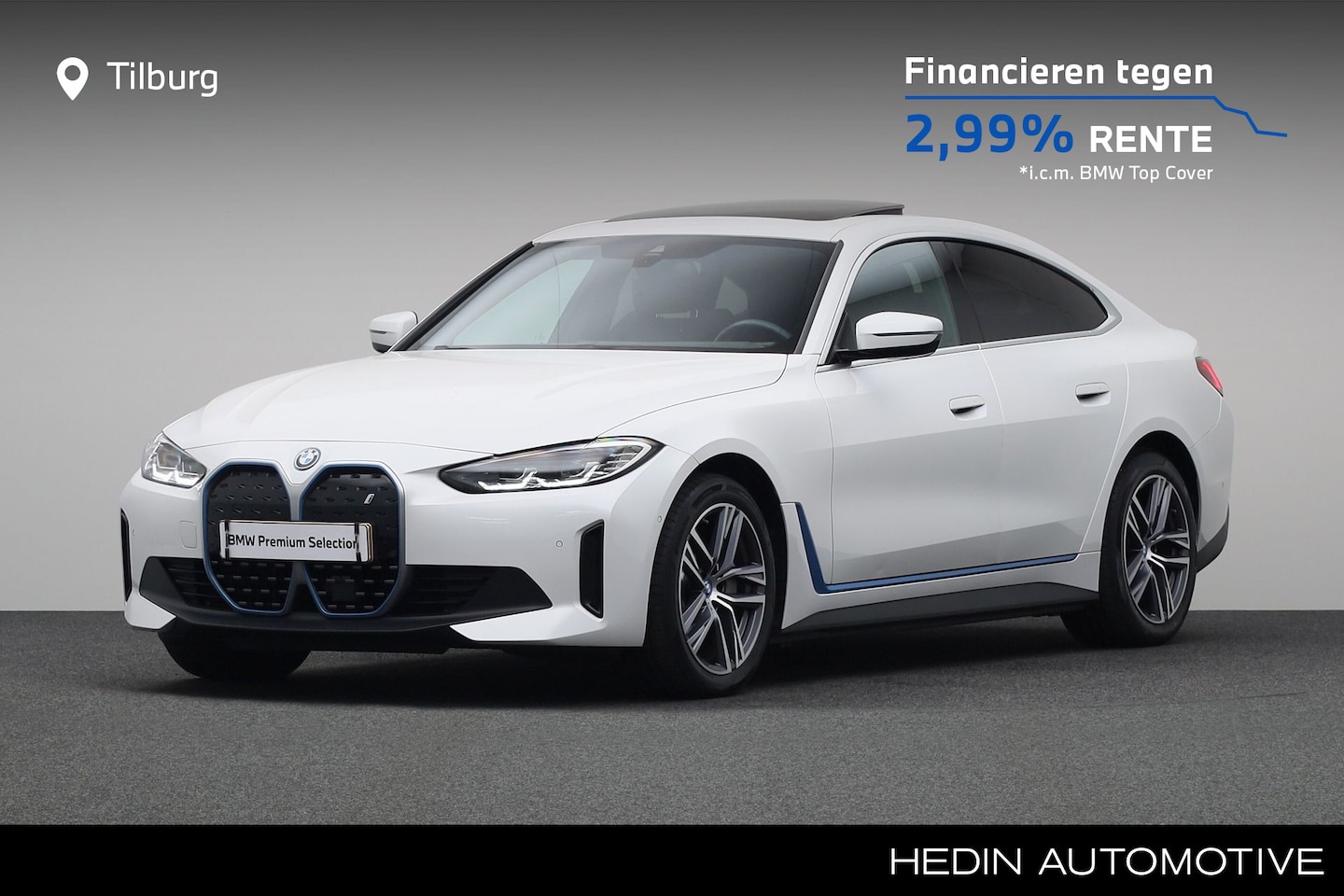 BMW i4 - eDrive40 84 kWh | Achteruitrijcamera | HIFI System Harman Kardon | Elektrisch bediend glaz - AutoWereld.nl