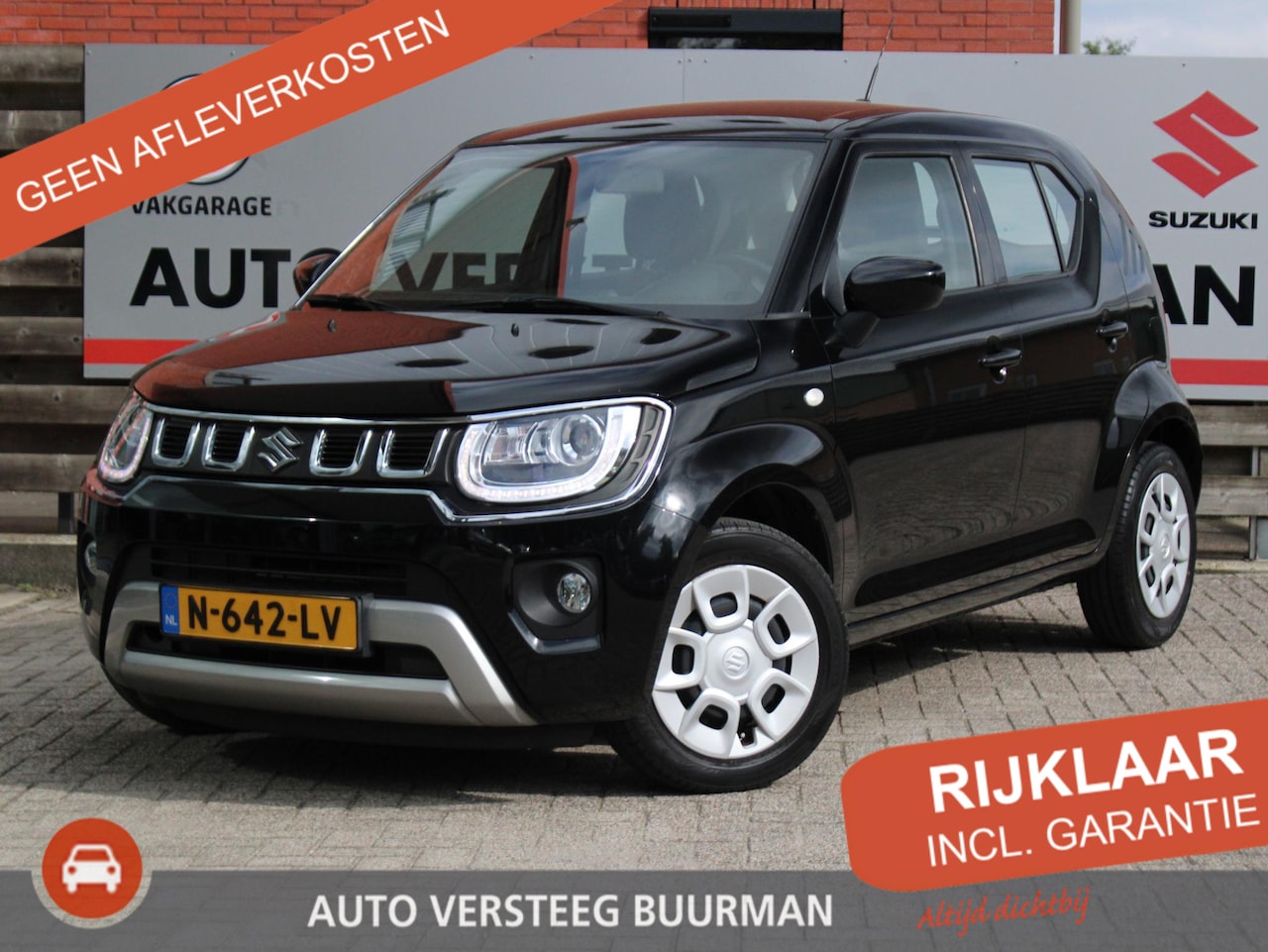 Suzuki Ignis - 1.2 Smart Hybrid Comfort Dimlichten Automatisch, Elektrische Ramen Voor, DAB Radio, Buiten - AutoWereld.nl