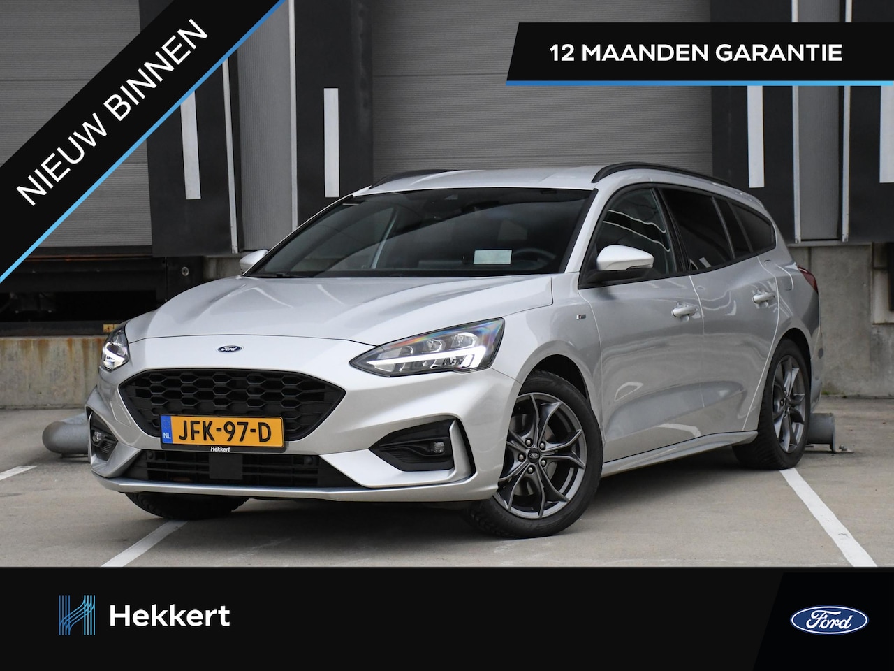 Ford Focus Wagon - ST Line Business 1.0 EcoBoost Hybrid 125pk TREKHAAK | HUD | CRUISE.C | 17''LM | WINTER PAC - AutoWereld.nl