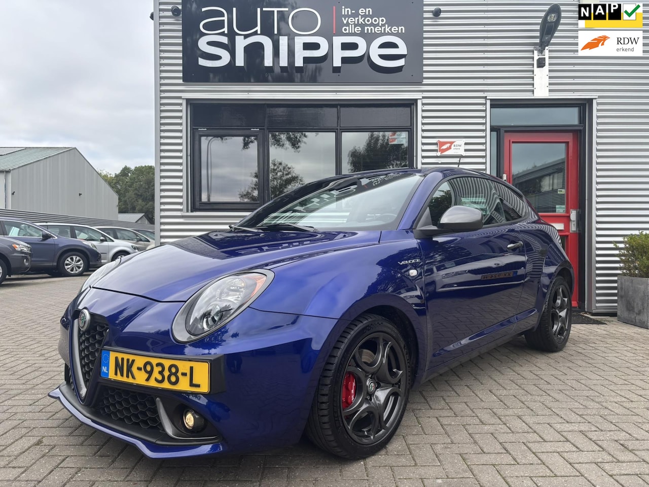 Alfa Romeo MiTo - 1.4 T MultiAir Veloce -170 PK!-AUTOMAAT-NAVI-DAB+-NAVI-BLUETOOTH-CRUISE-ORIGINEEL NEDERLAN - AutoWereld.nl