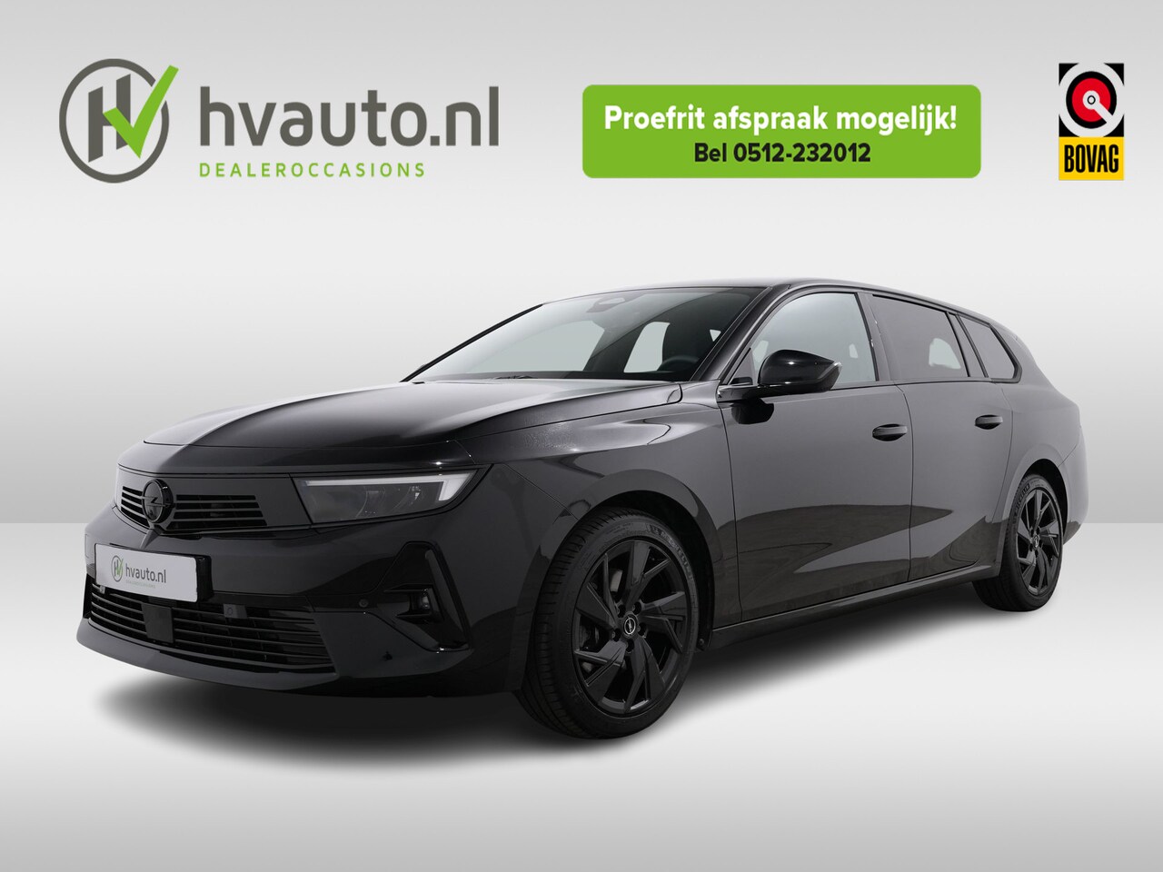 Opel Astra Sports Tourer - 1.2 TURBO GS LINE 131PK | Digital Cockpit | Navi | 360 Camera | Black-Pack - AutoWereld.nl