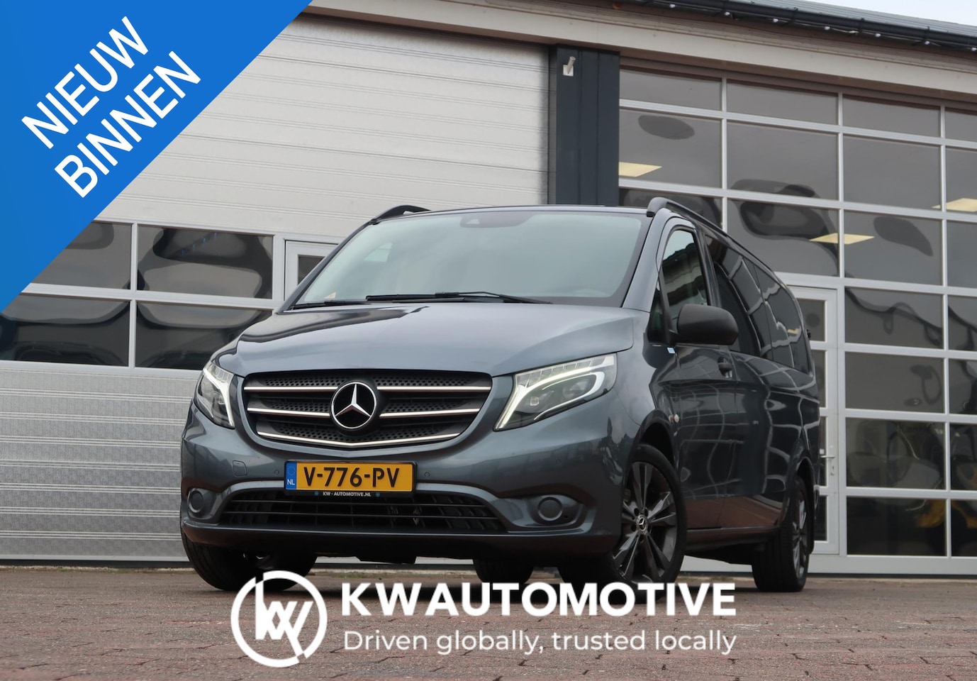 Mercedes-Benz Vito - 116 CDI Extra Lang AUT/ DC/ LED/ CAM/ CRUISE/ LEDER/ DASHCAM - AutoWereld.nl
