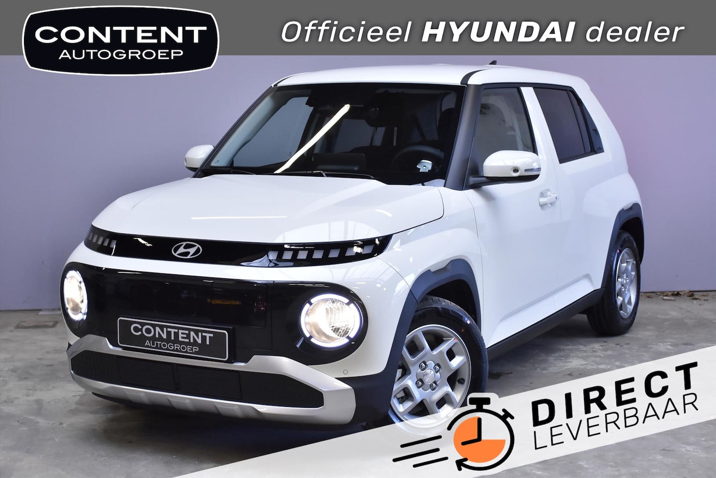 Hyundai Inster - 49 kWh 115pk Pulse I Voorraad voordeel - AutoWereld.nl