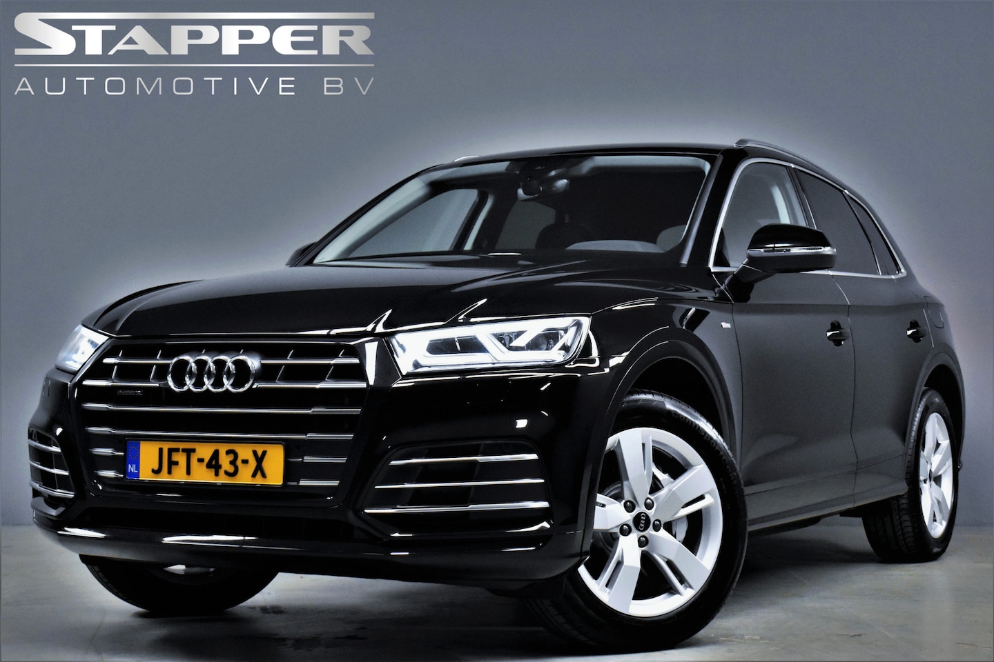 Audi Q5 - 55 TFSIe 367pk Quattro S-line 1e Eig. Dealer OH Trekhaak/Keyless/Camera/Navi/Led/Leer/Stoe - AutoWereld.nl
