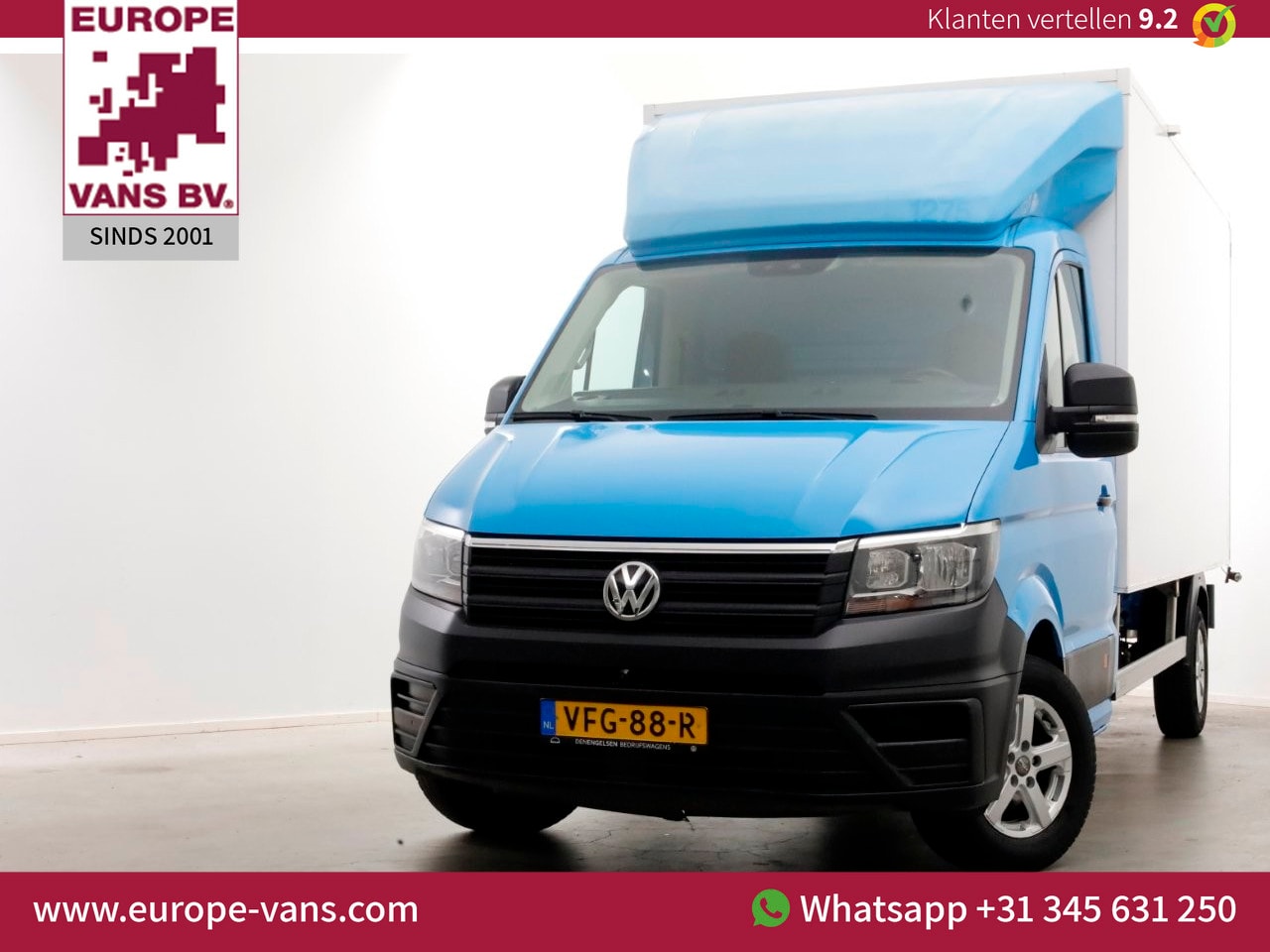 Volkswagen Crafter - 35 2.0 TDI E6 Bakwagen met achterdeuren 2 Persoons 02-2020 - AutoWereld.nl