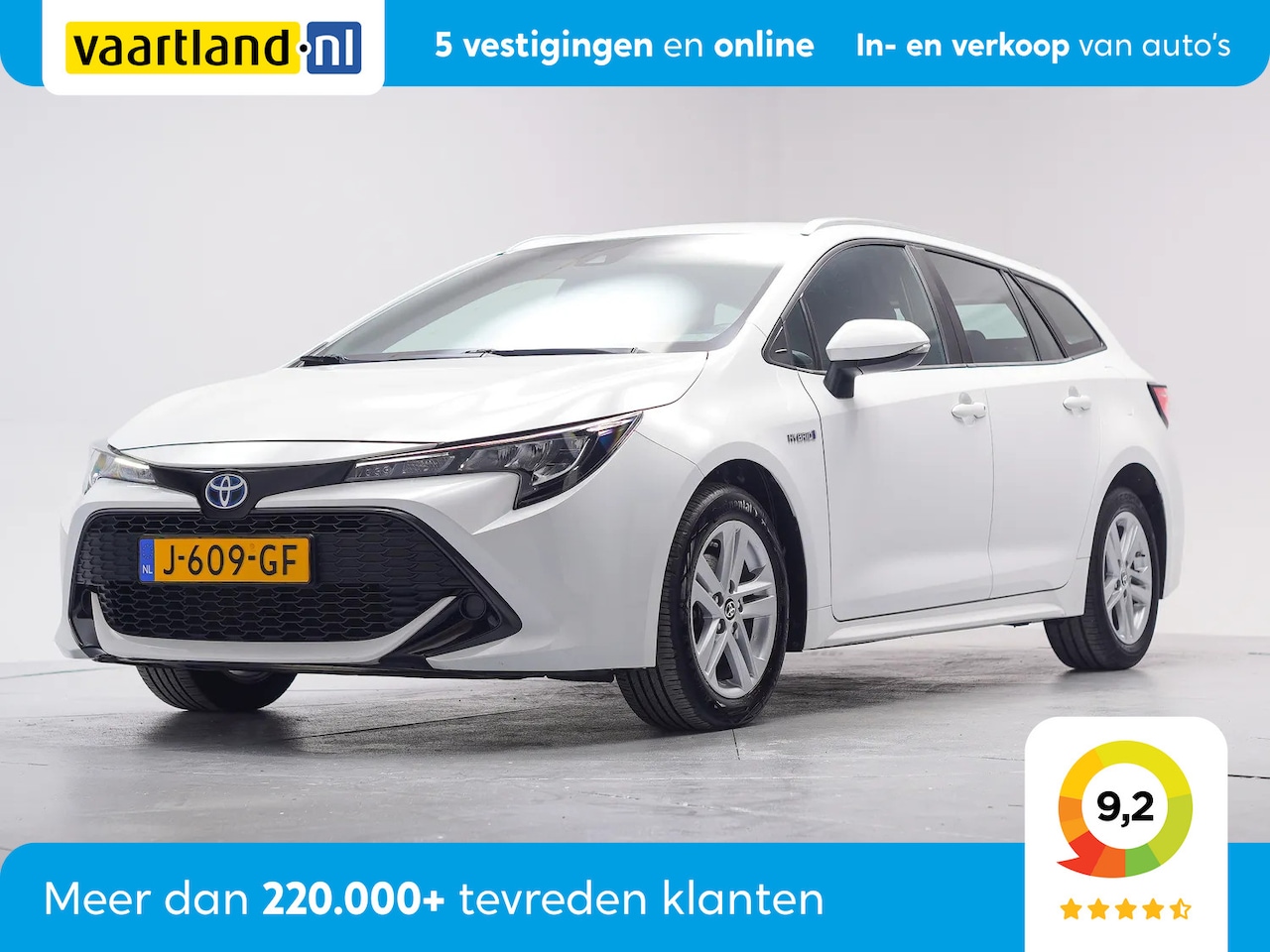 Toyota Corolla Touring Sports - 1.8 Hybrid Active [ Camera Climate Apple/Android ] - AutoWereld.nl