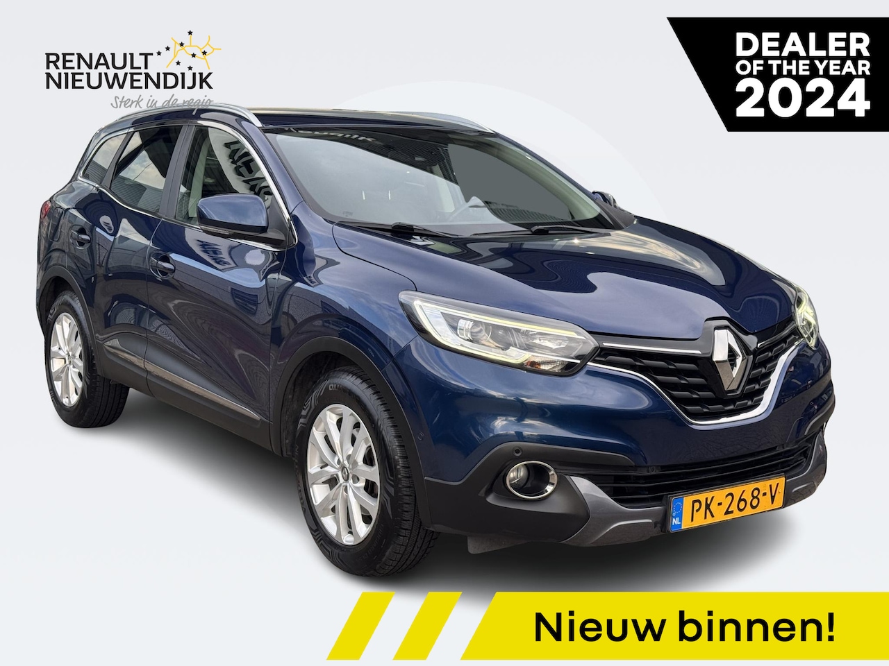 Renault Kadjar - 1.2 TCe Intens AUTOMAAT / TREKHAAK / NAVIGATIE / CLIMATE CONTROL / - AutoWereld.nl