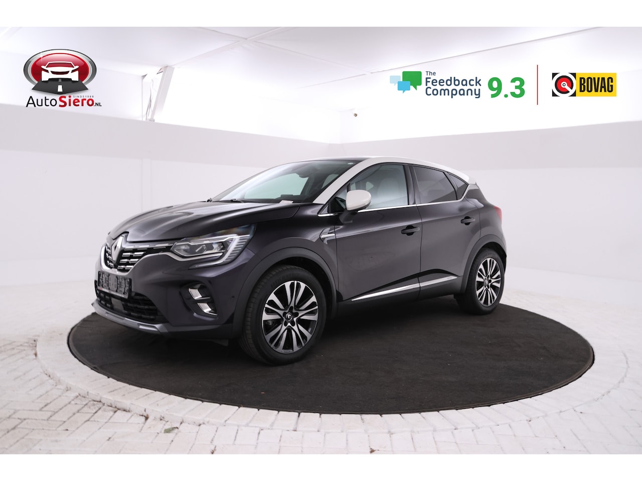 Renault Captur - 1.3 TCe 155 Initiale Paris uniek! Automaat, Panorama, Volleder - AutoWereld.nl
