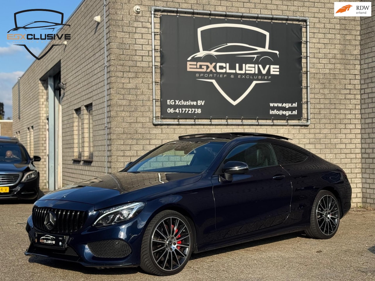 Mercedes-Benz C-klasse Coupé - 250 Prestige Pano|ACC|Blindspot|Camera - AutoWereld.nl