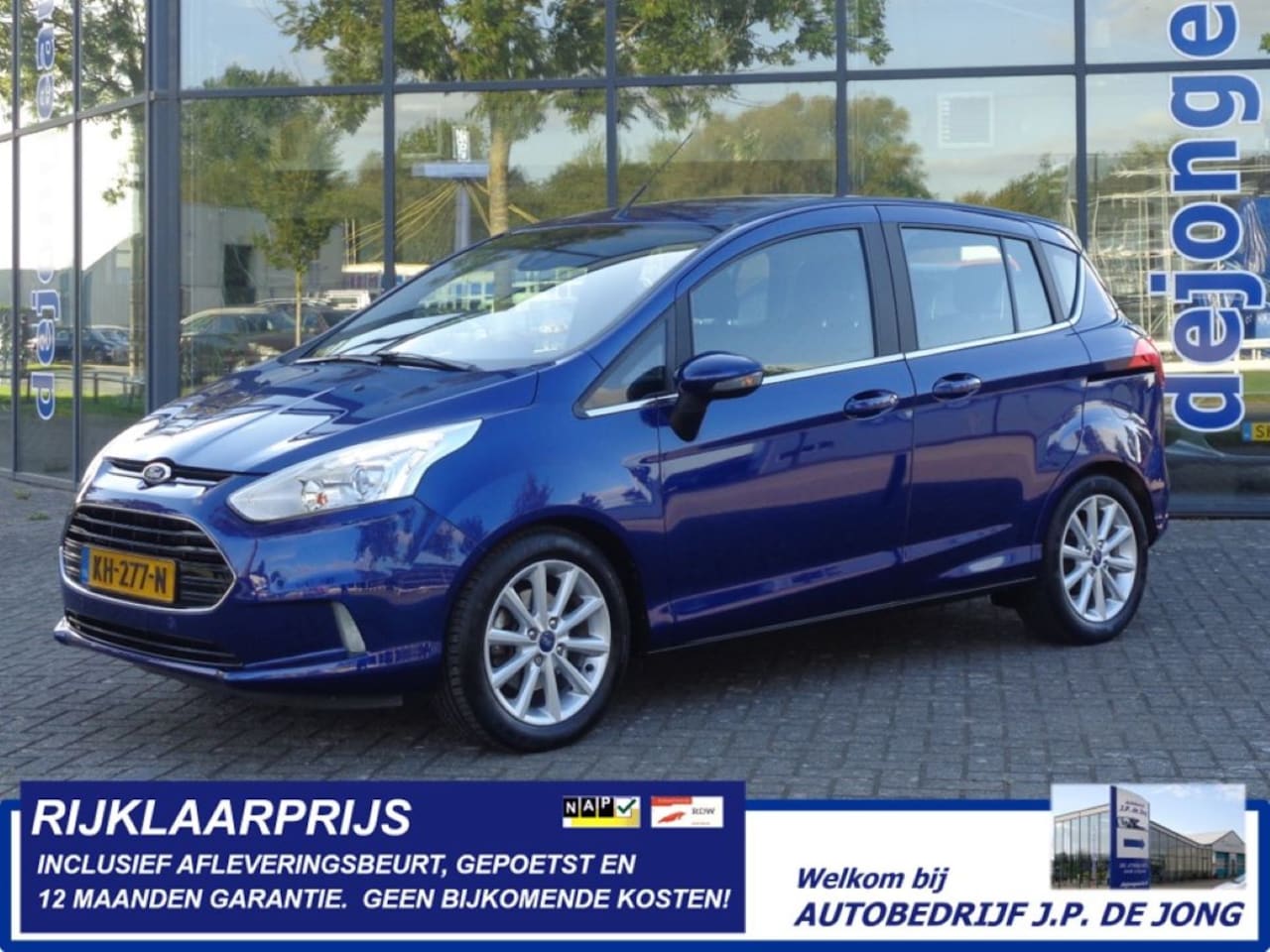 Ford B-Max - 1.6 TI-VCT Titanium AUTOMAAT Hoogzit Climate Cruise Navi PDC LMV Trekhaak - AutoWereld.nl
