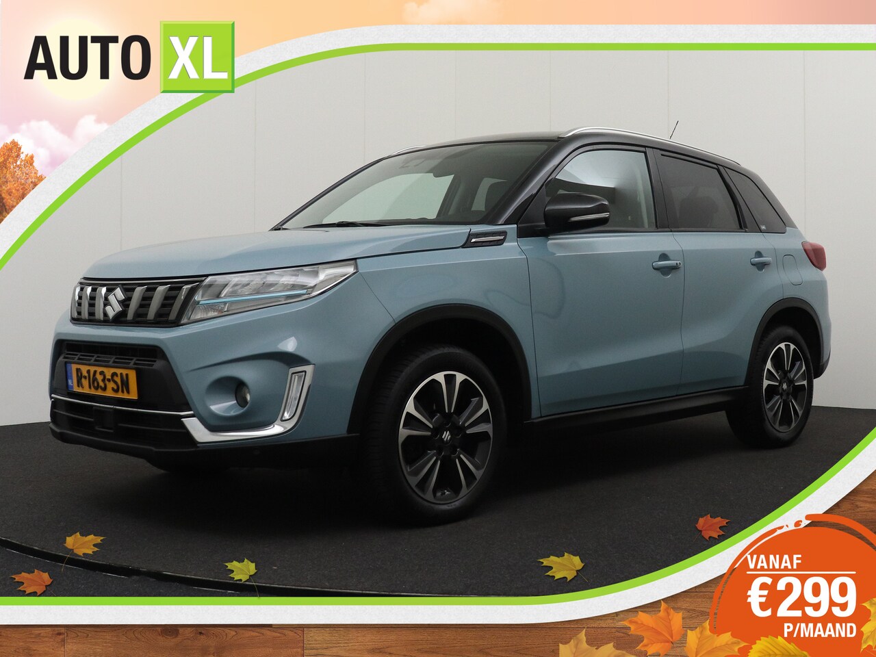 Suzuki Vitara - 1.4 Boosterjet Style Smart Hybrid Half-Leder Camera Trekhaak LED - AutoWereld.nl