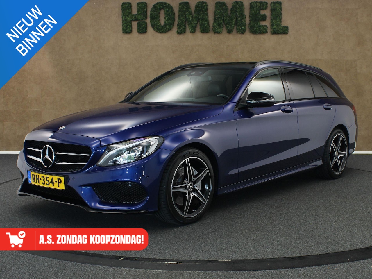 Mercedes-Benz C-klasse Estate - 160 - ORIGINEEL NEDERLANDSE AUTO - ELEKTRISCH GLAZEN PANORAMADAK - CRUISE CONTROL - PARKEE - AutoWereld.nl