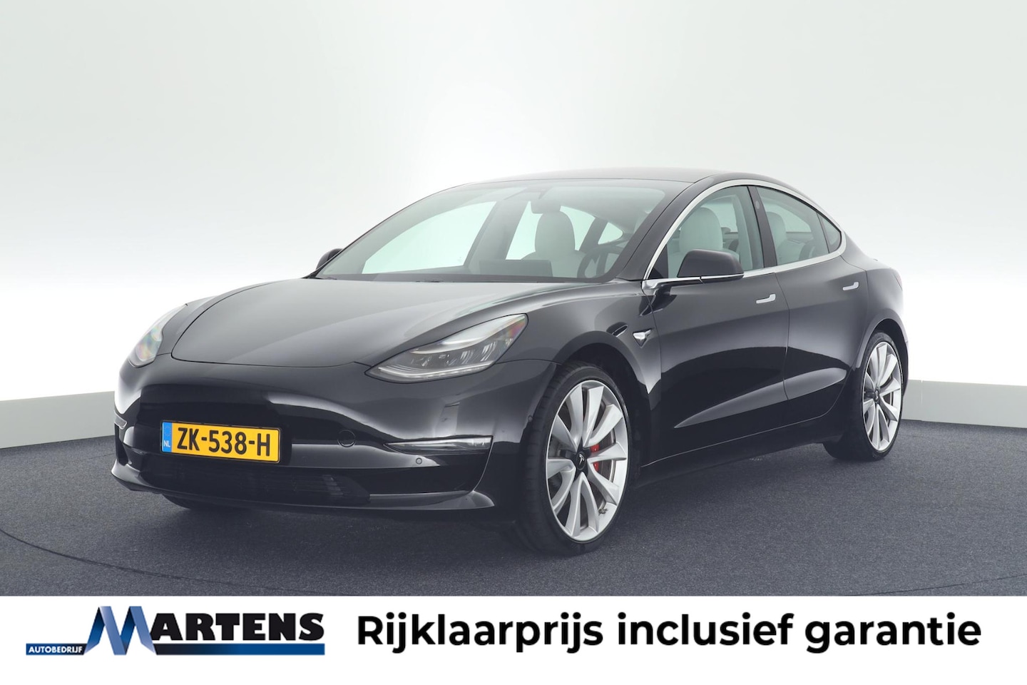 Tesla Model 3 - Performance AWD 462pk 75 kWh Wit interieur Navigatie - AutoWereld.nl